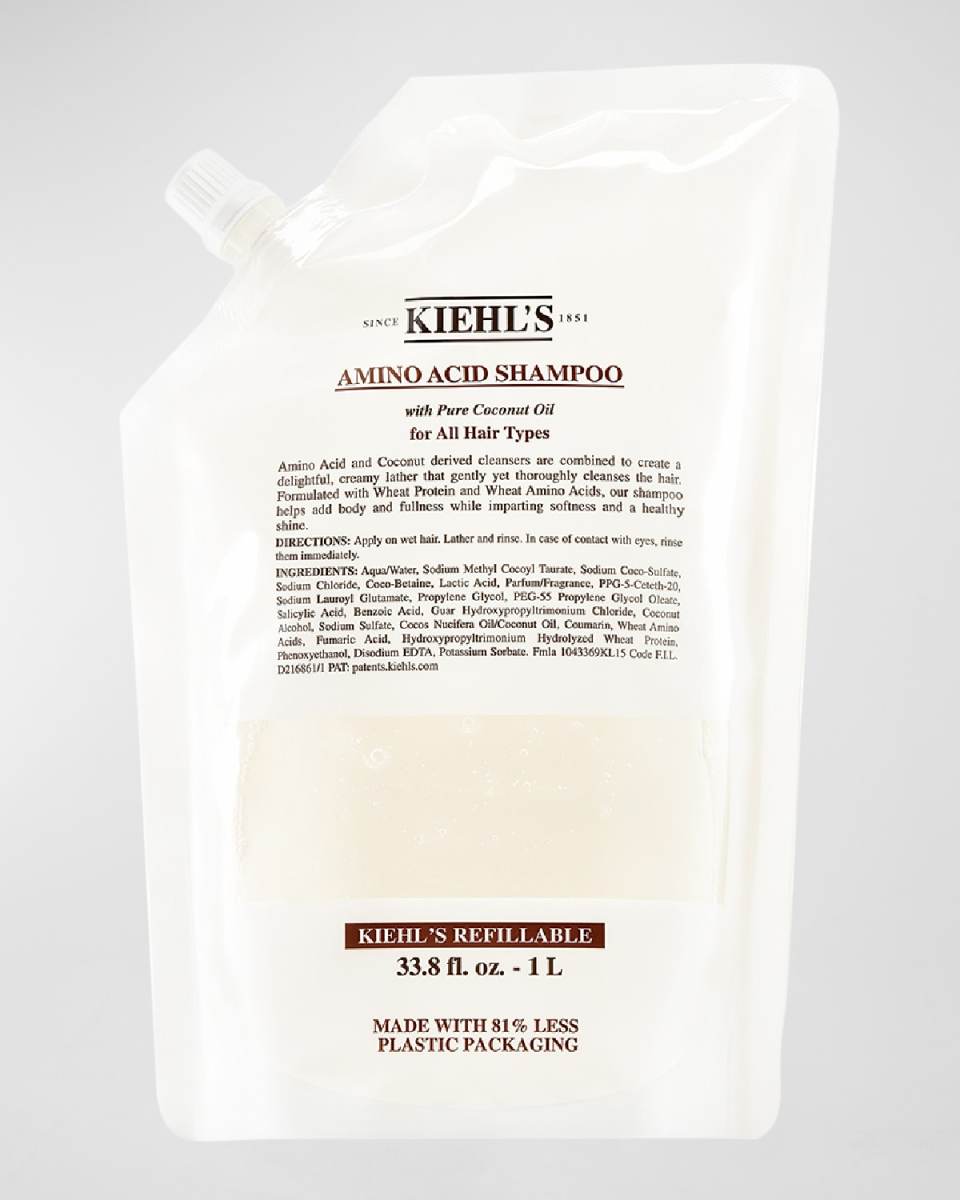 33.8 oz. (1L) Amino Acid Shampoo Refill Pouch